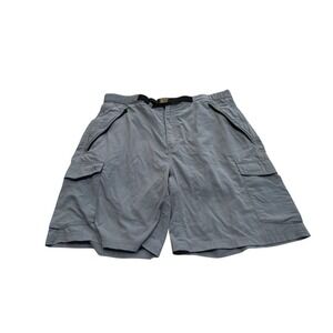 Aigle Cargo Shorts Mens 36 Blue Outdoor Hiking Trekking Style